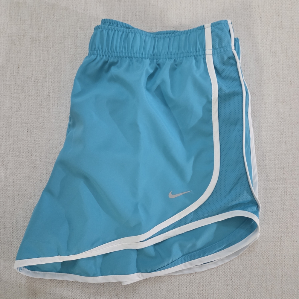 Nike XL Women's Teal and White Athletic Shorts